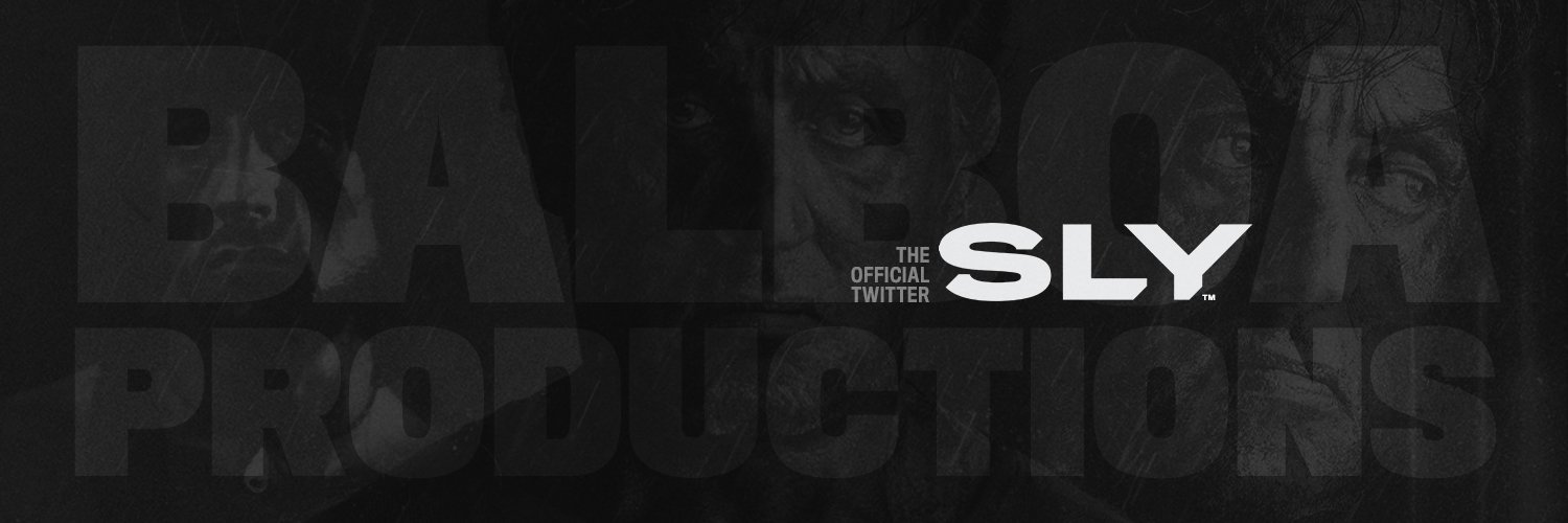 Sylvester Stallone banner