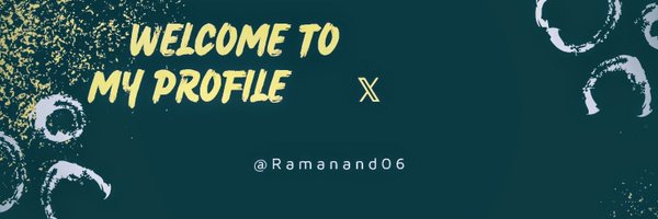 Ramanand06 Profile Banner