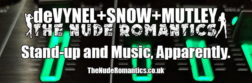 David deVYNEL of The Nude Romantics banner