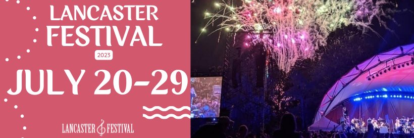 Lancaster Festival banner