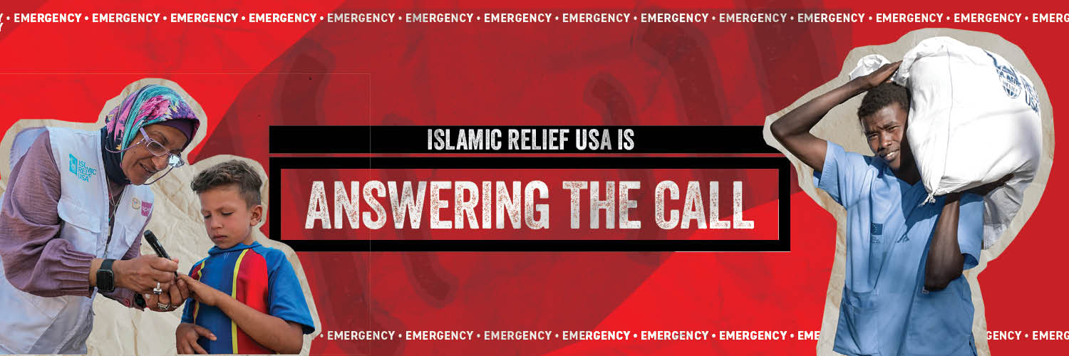Islamic Relief USA's banner