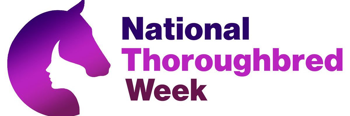 National Thoroughbred Week banner