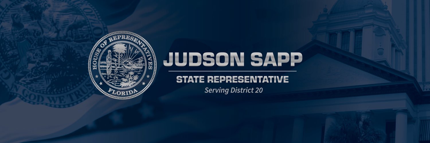 Rep. Judson Sapp's banner