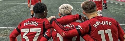 Its all United's banner