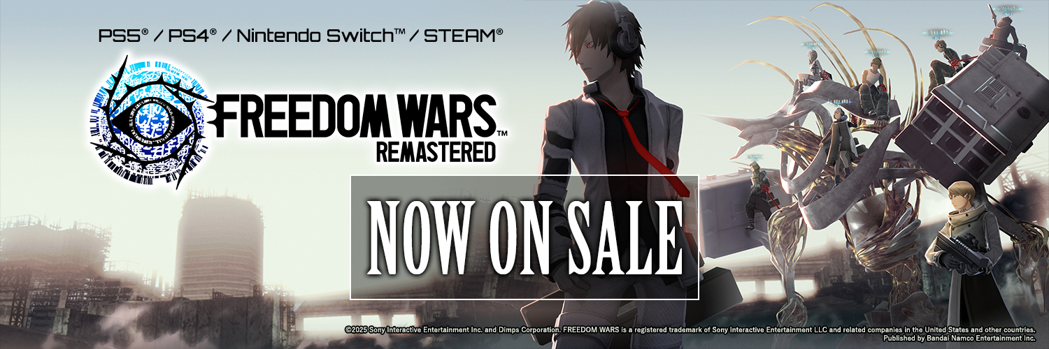 FREEDOM WARS Remastered （フリーダムウォーズ リマスター）公式 banner
