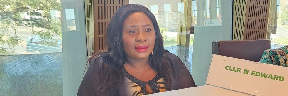 Cllr Mpumi Edward banner