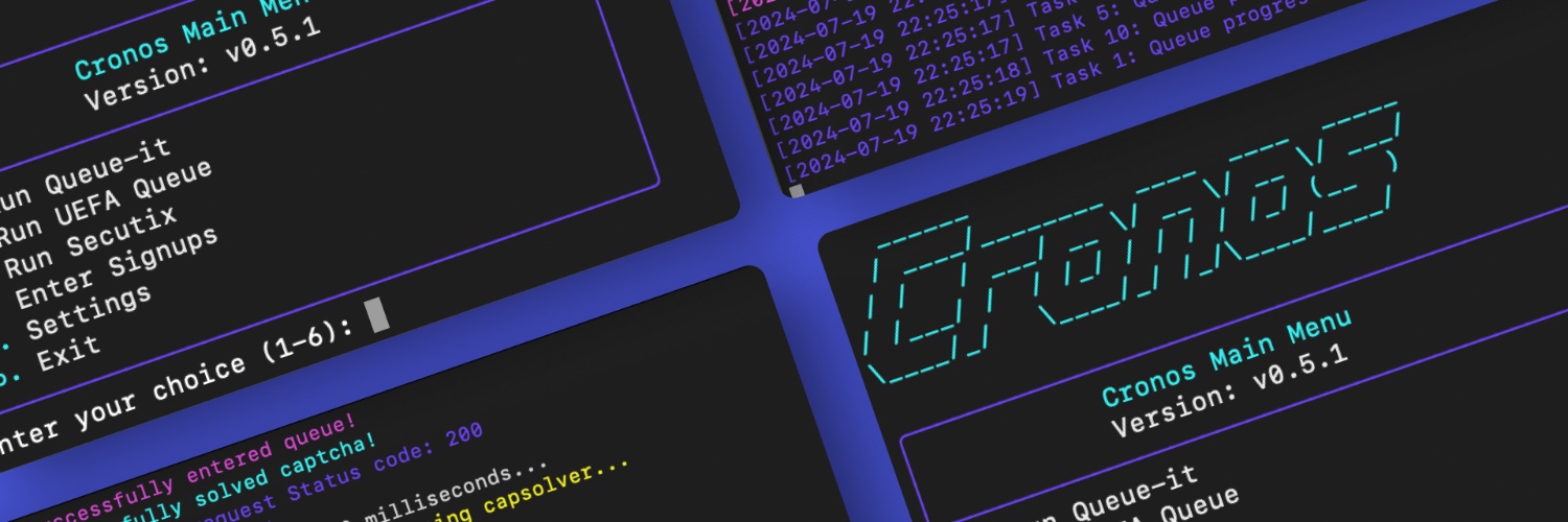 Cronos Bot banner