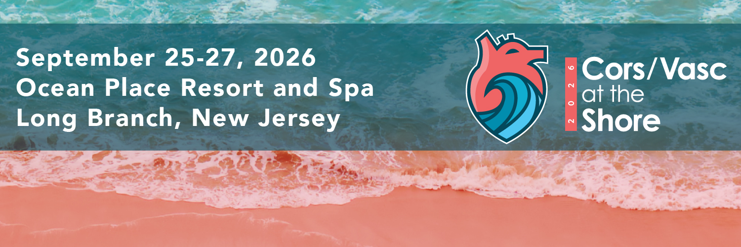 Cors/Vasc at the Shore banner