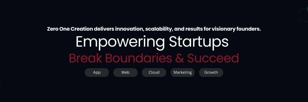 ZeroOneCreation's profile banner image