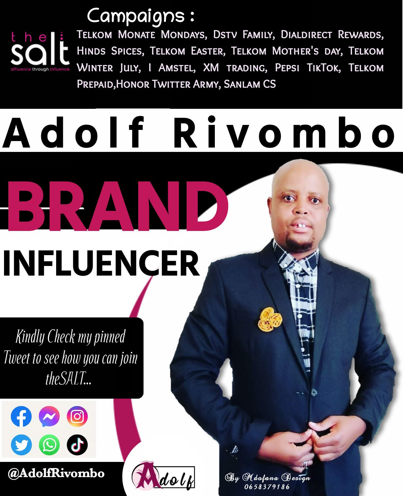 Adolf Rivombo banner