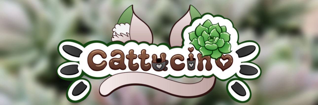 ˖ ꒰Cattucino꒱ ♡ ☕🐾 banner