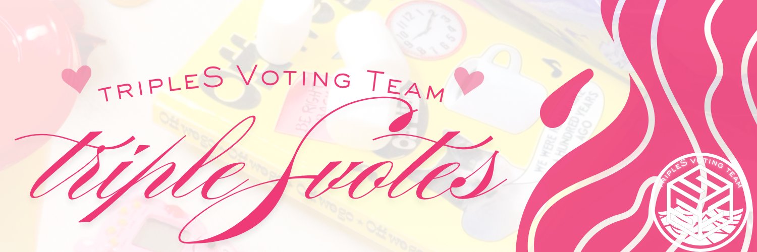 tripleS Voting Team banner