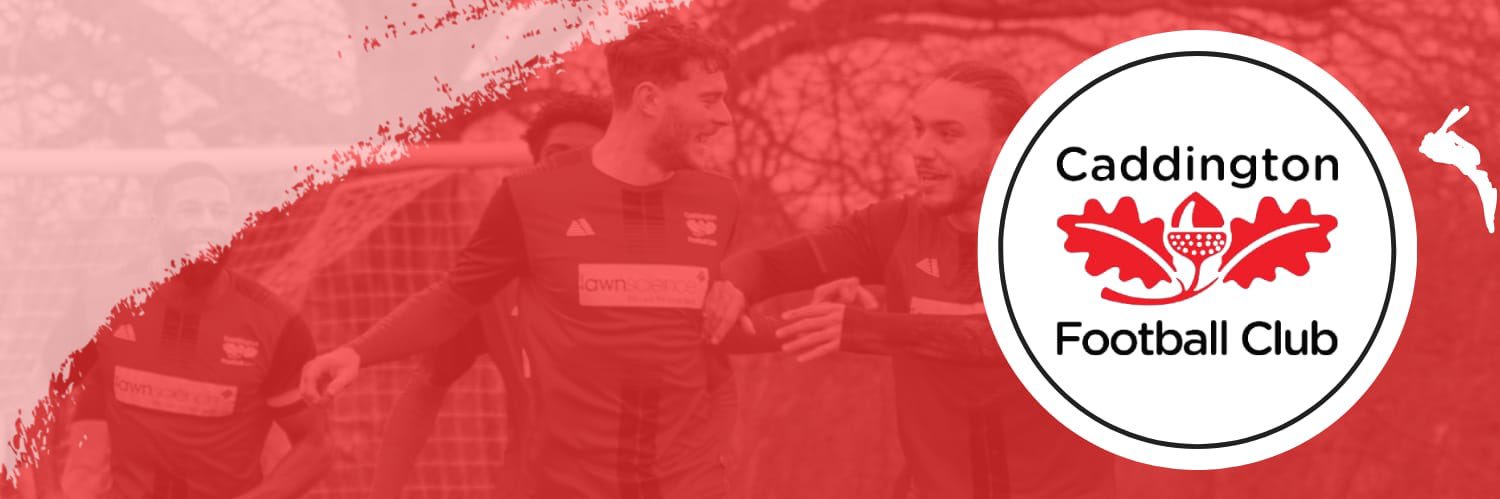 Caddington Football Club banner