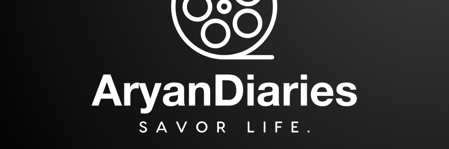 AryanDiaries's profile banner image