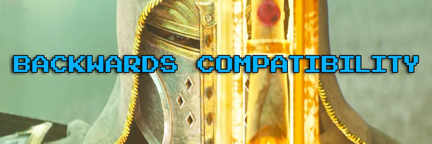 Backwards Compatibility banner