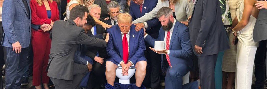 TrumpPoopTweets's profile banner image
