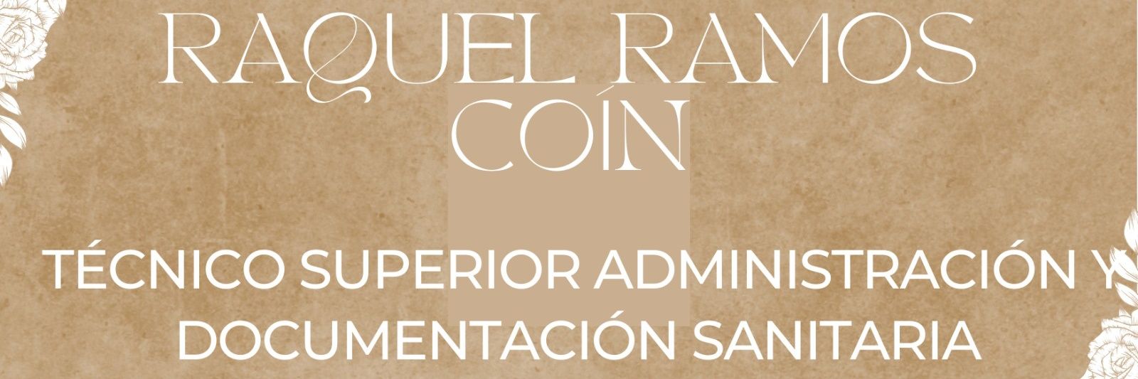 Raquel Ramos Coín banner