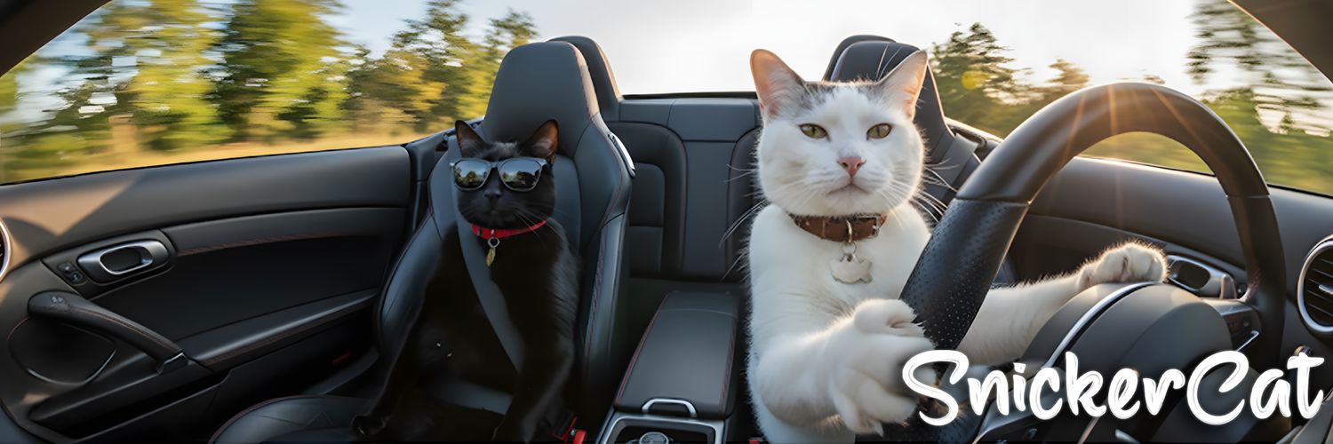 Snicker Cat banner