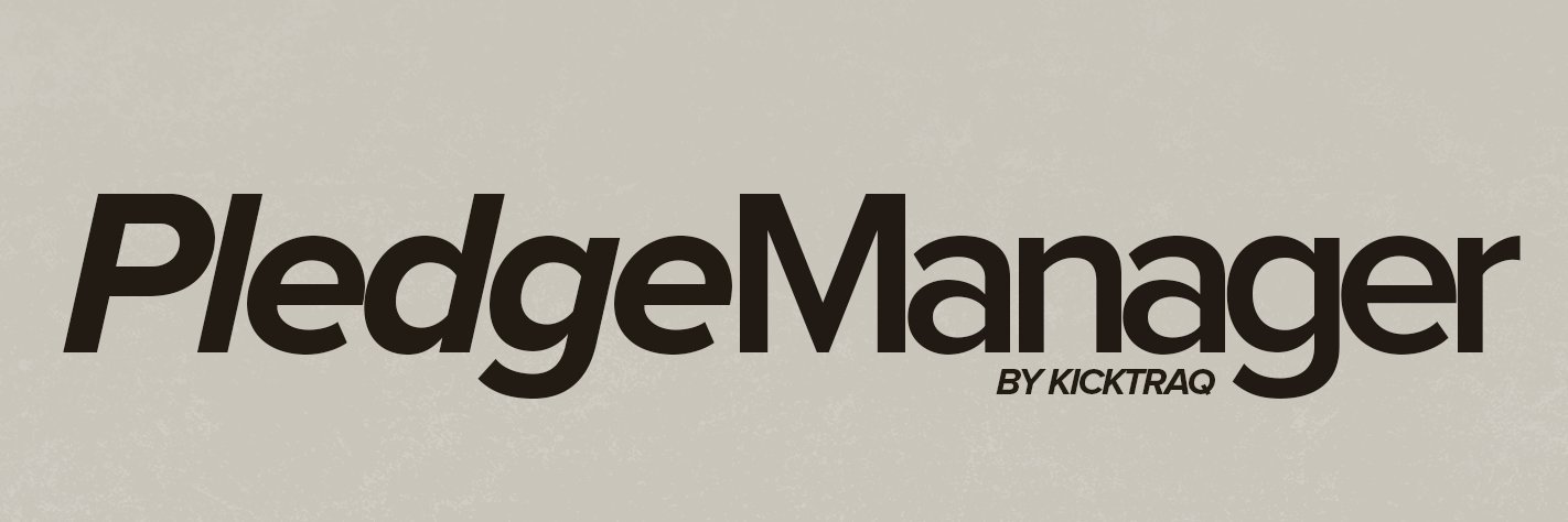 PledgeManager banner