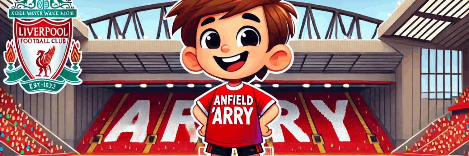 Anfield 'Arry banner