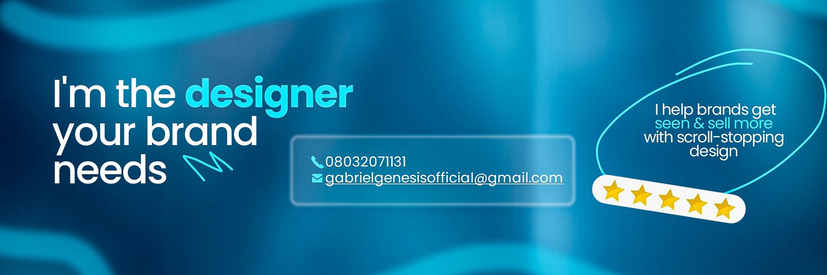 Gabriel Genesis | Brand Designer banner