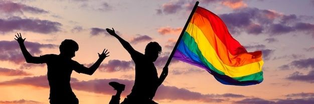 Gays on the shower 🚿 banner