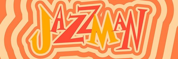 Jazz Man Cartoon banner