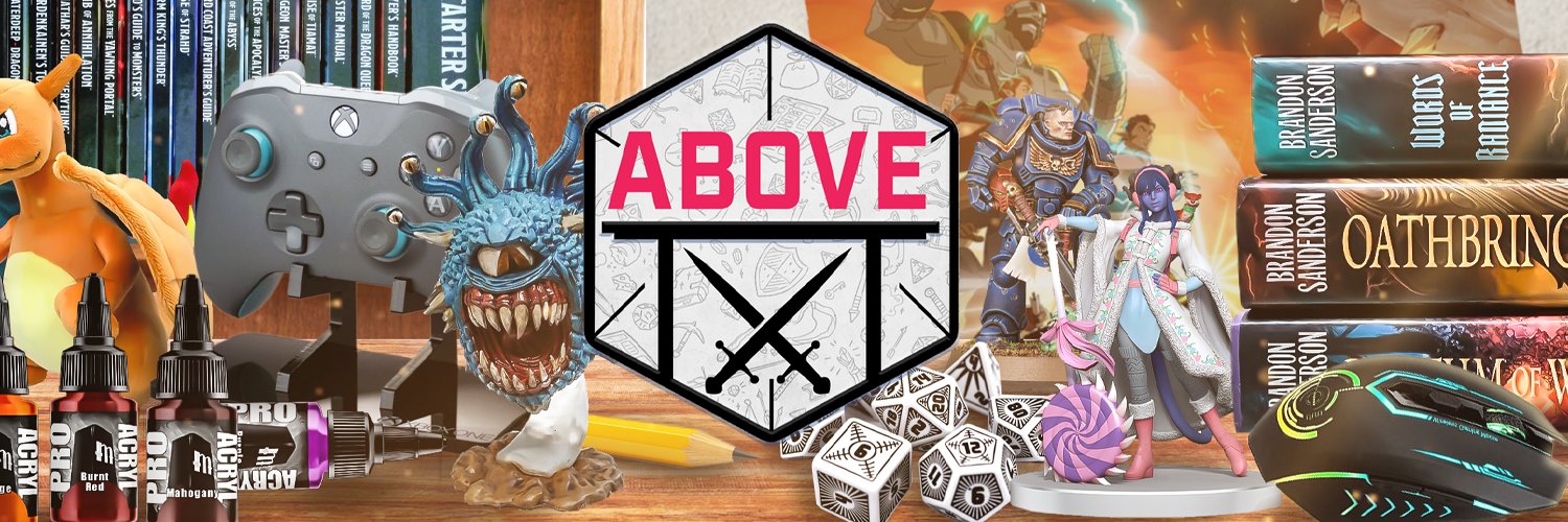 Above The Table banner