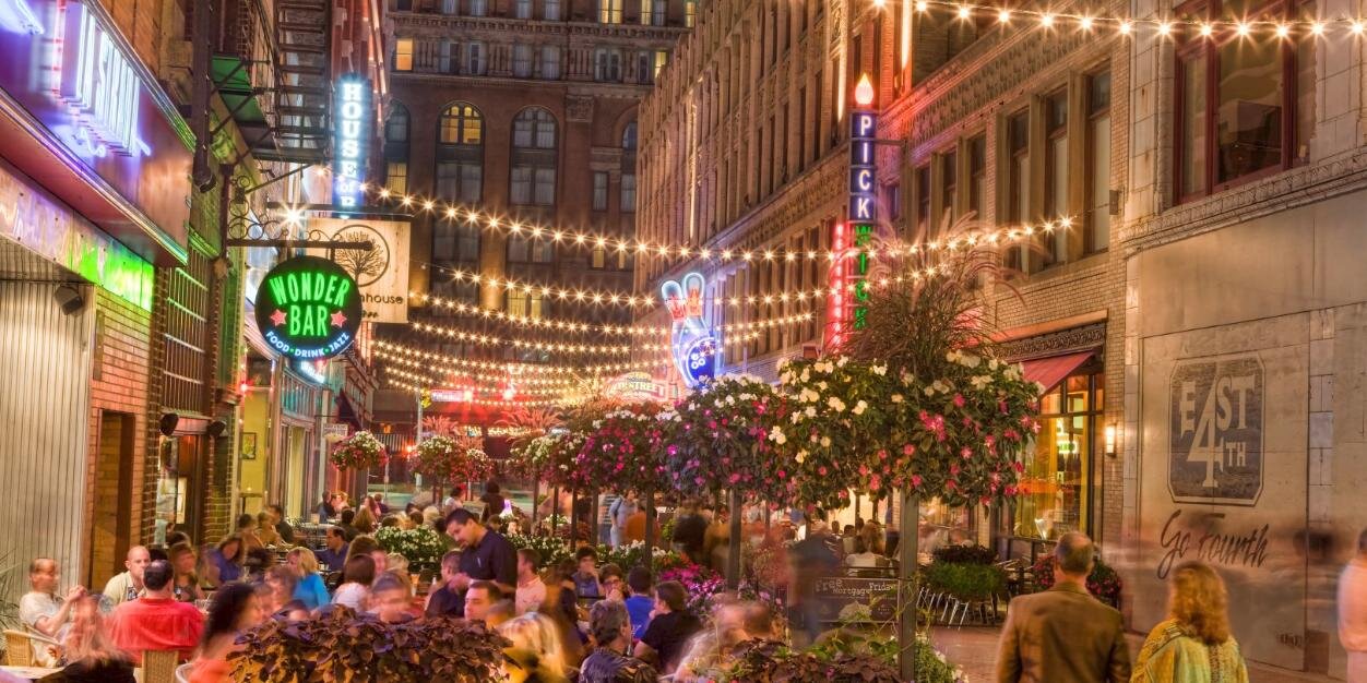 East 4th Street banner