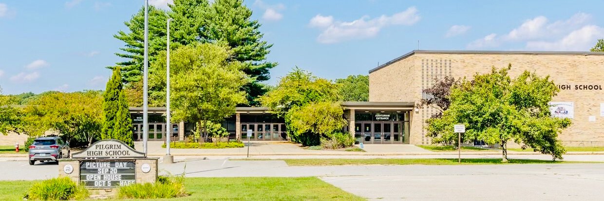 Pilgrim High School banner