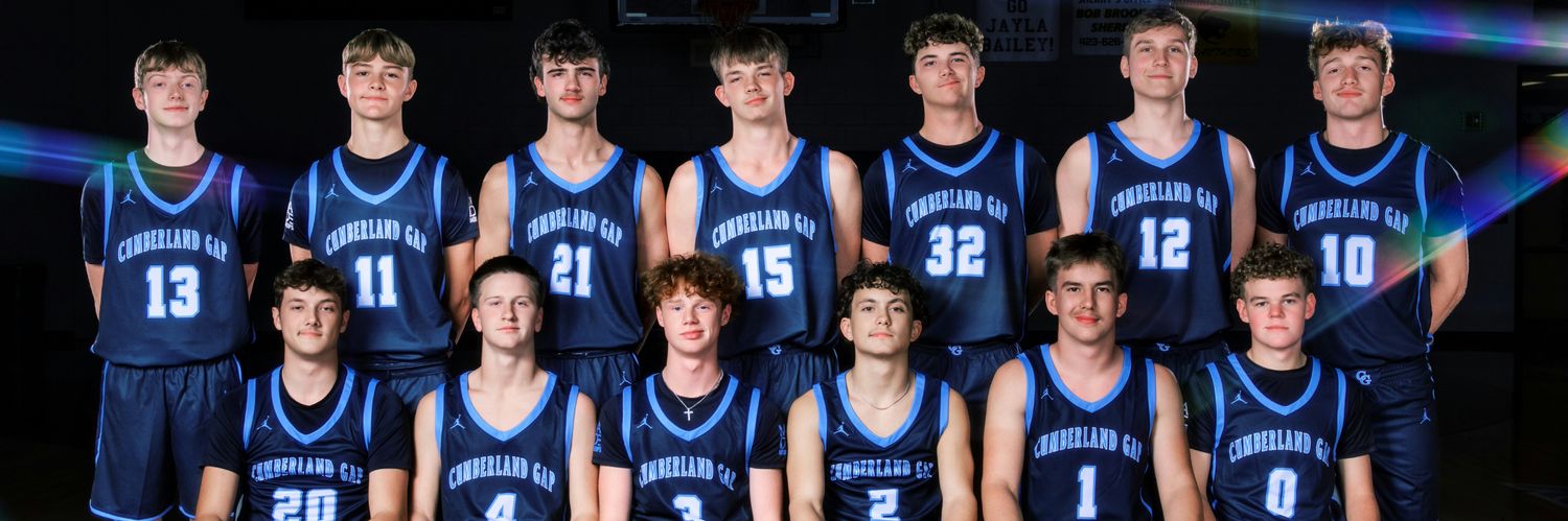Cumberland Gap High School Boys Basketball banner