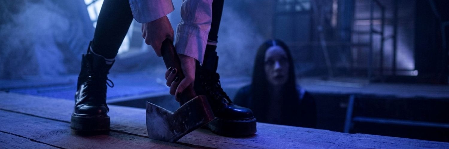 Wednesday Addams banner