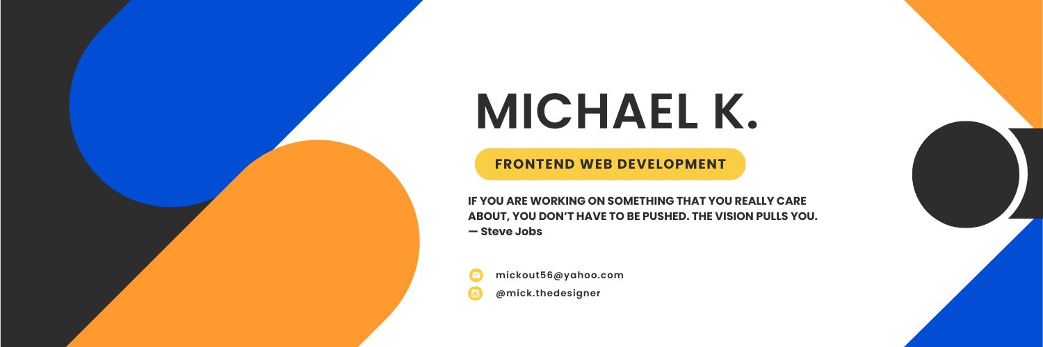 Mike.Dev banner