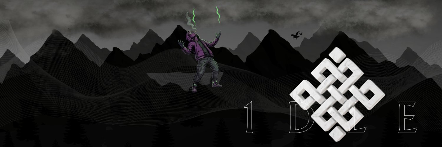 1DLE (❖,❖) banner