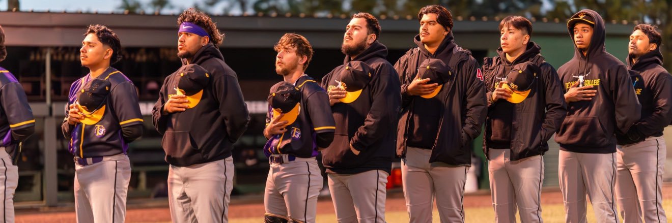 Texas College Baseball's banner