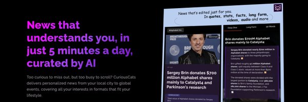 CuriousCatsAI Profile Banner