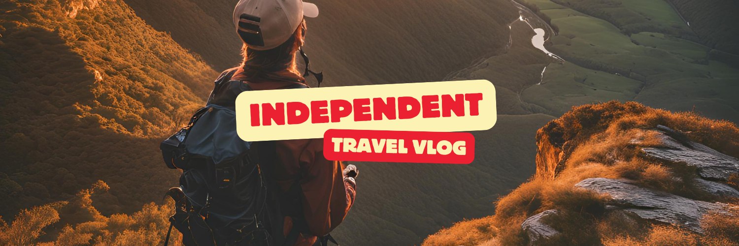 Independent Travel Vlog banner