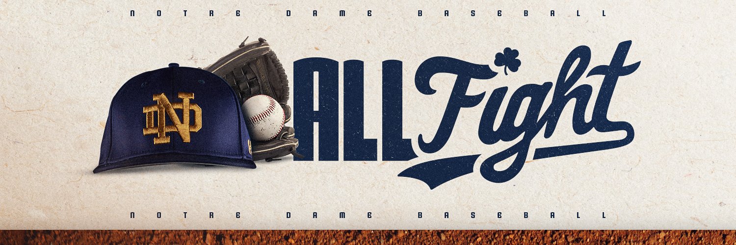 Notre Dame Baseball's banner