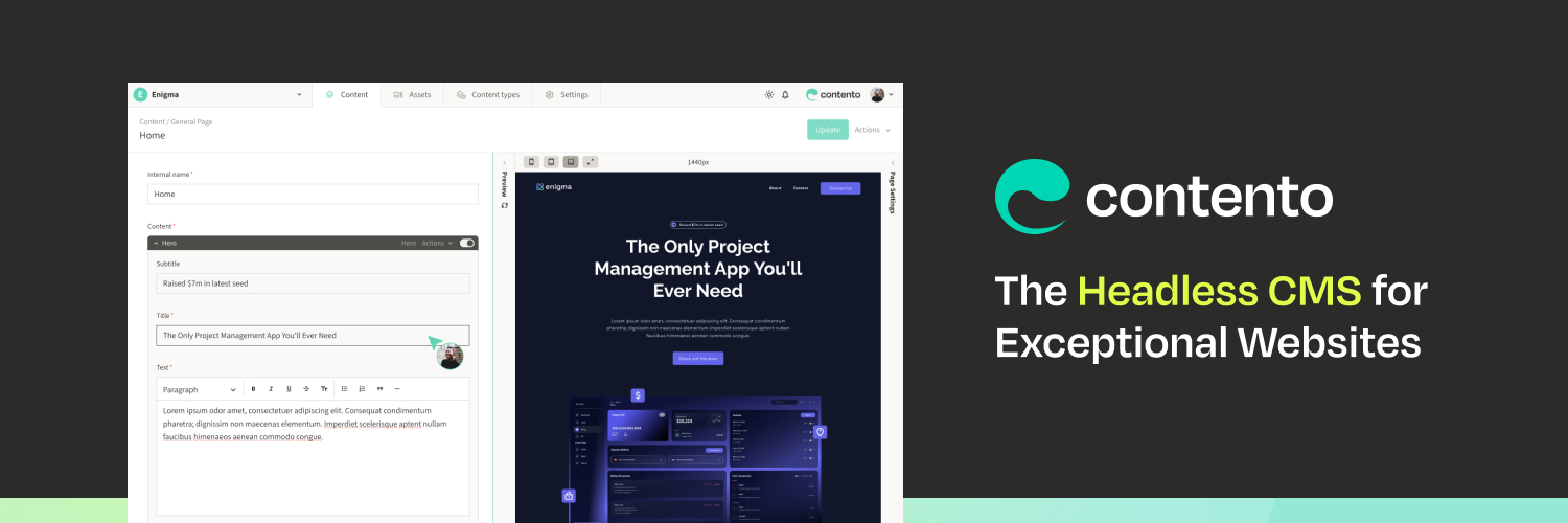 contento_io's profile banner image