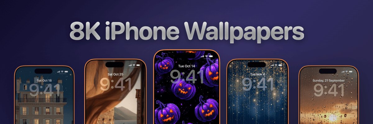 8K ON Lock Screen banner