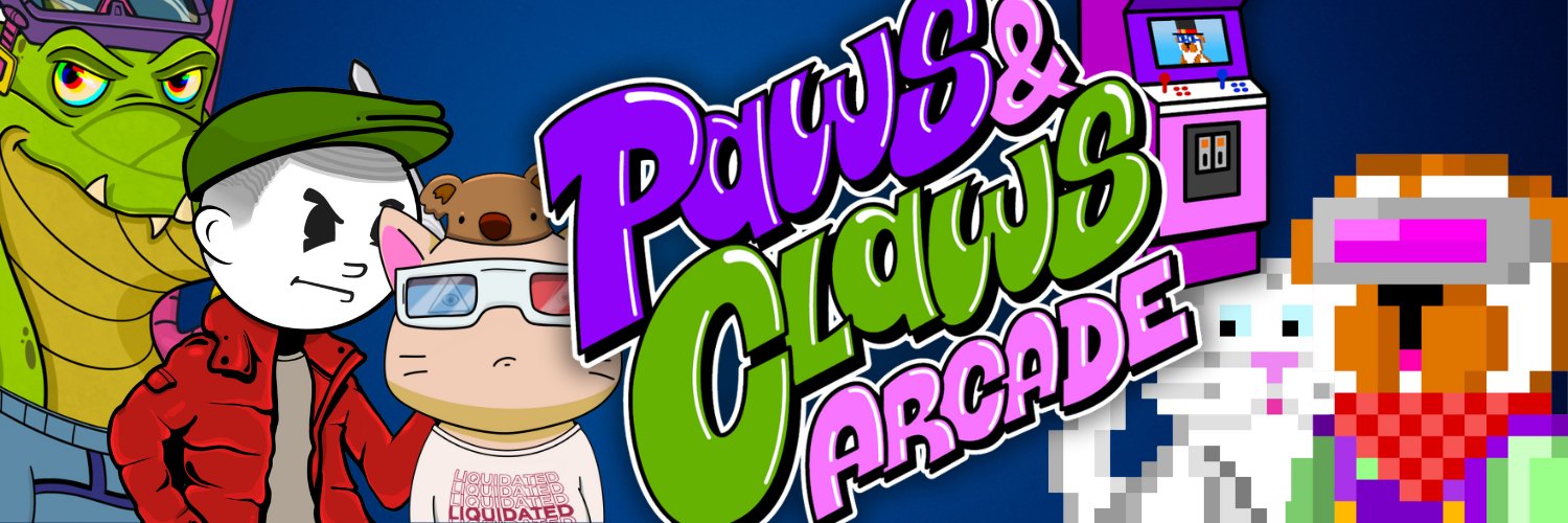 Paws & Claws Arcade banner