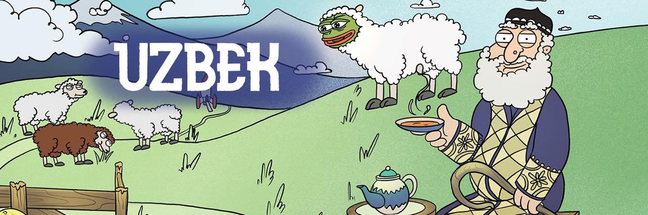 Uzbek Meme banner