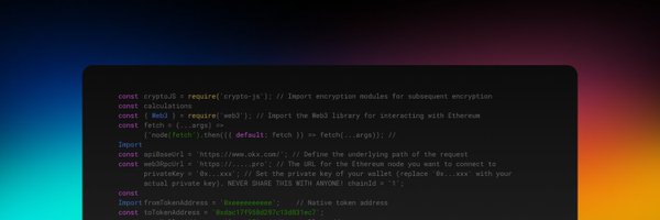OKXDevs Profile Banner