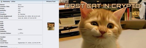 siriusfirstcat Profile Banner
