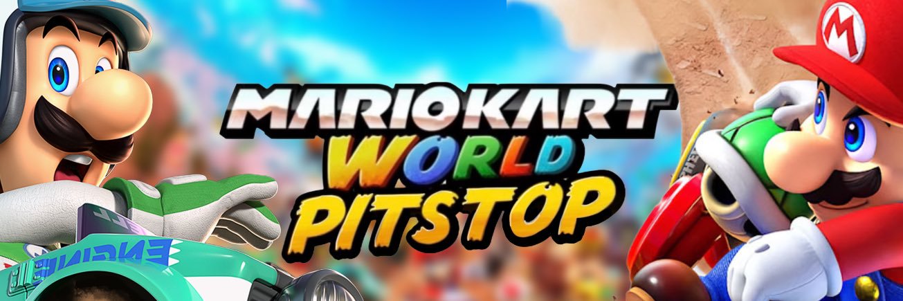 Mario Kart World Pit Stop 🏁 banner