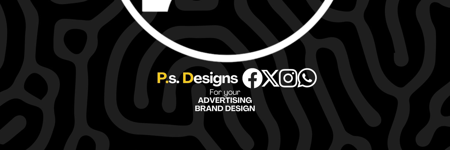 Ps Designs | Graphics/Brand designer banner