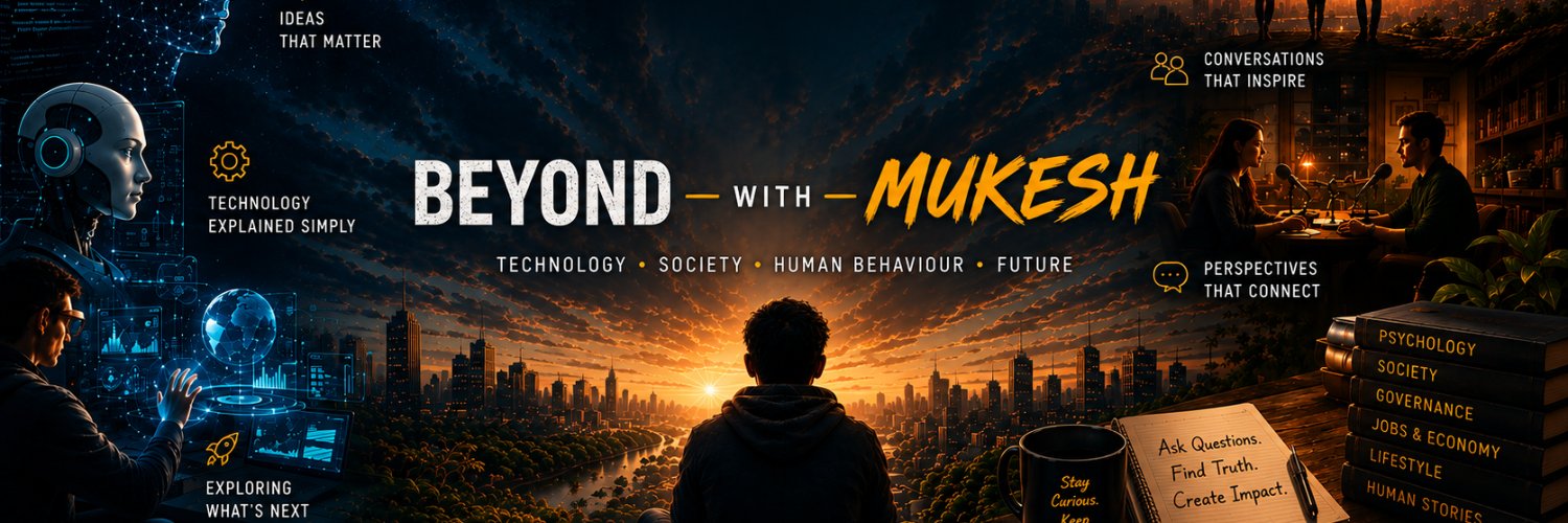 BeyondMukesh's profile banner image