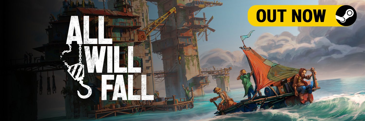 ALL WILL FALL - ⚓ OUT NOW⚓ banner