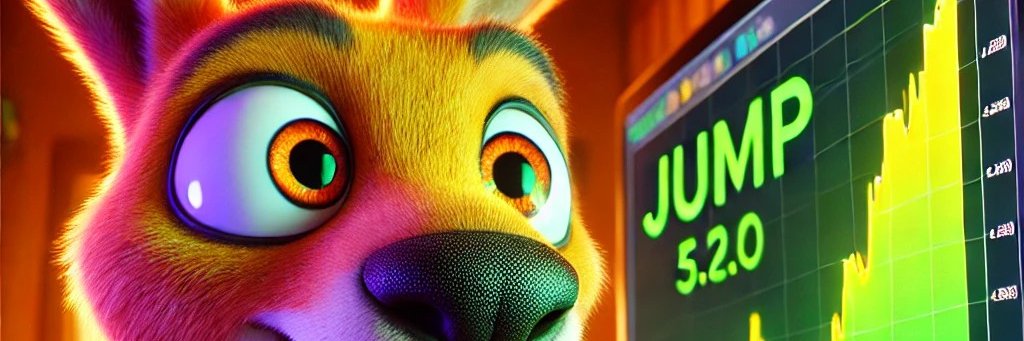 Jump the 𐤊angaroo banner