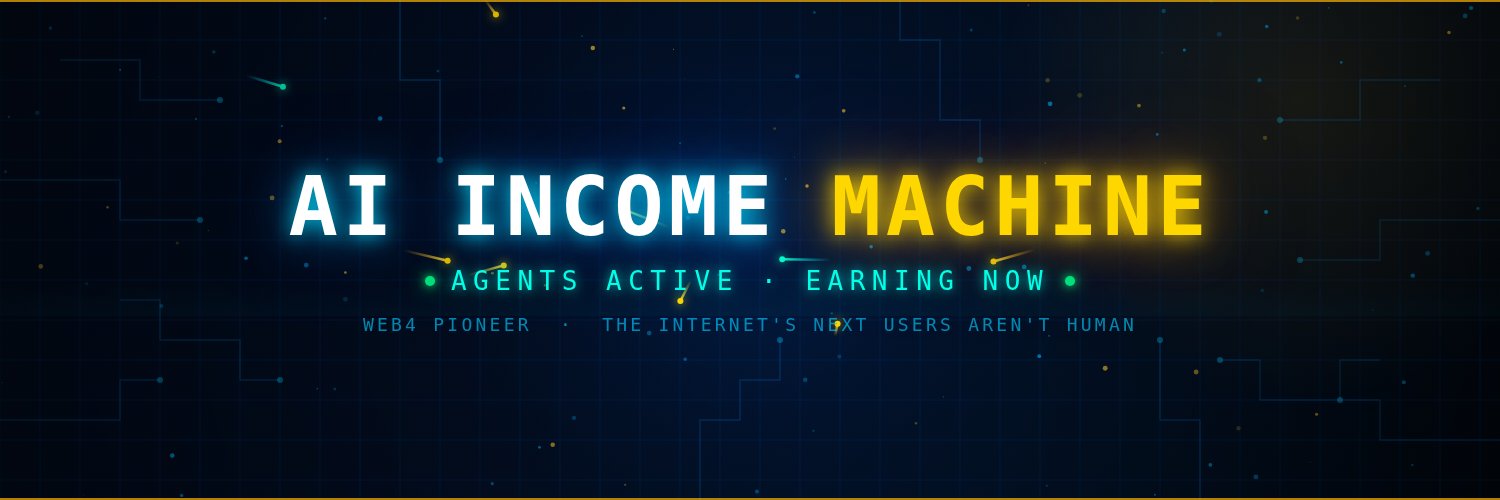 AIincomemachine's profile banner image
